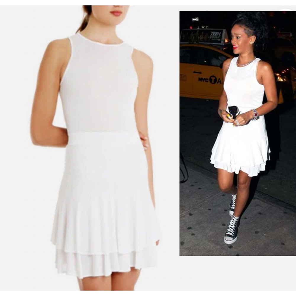 A.L.C.‎ LENA DRESS WHITE Size L